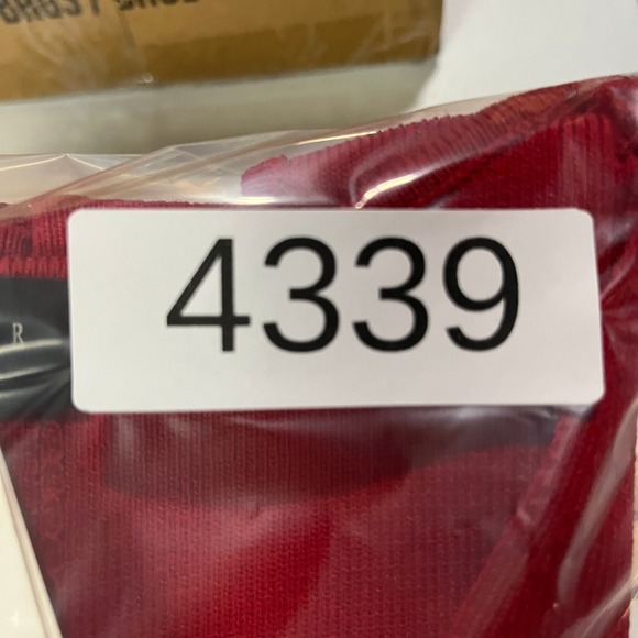 Ted Baker Tank Top Womens M Red Salsa V-Neck Ribbed Knit Shell Sleeveless 251201 - Picture 7 of 8